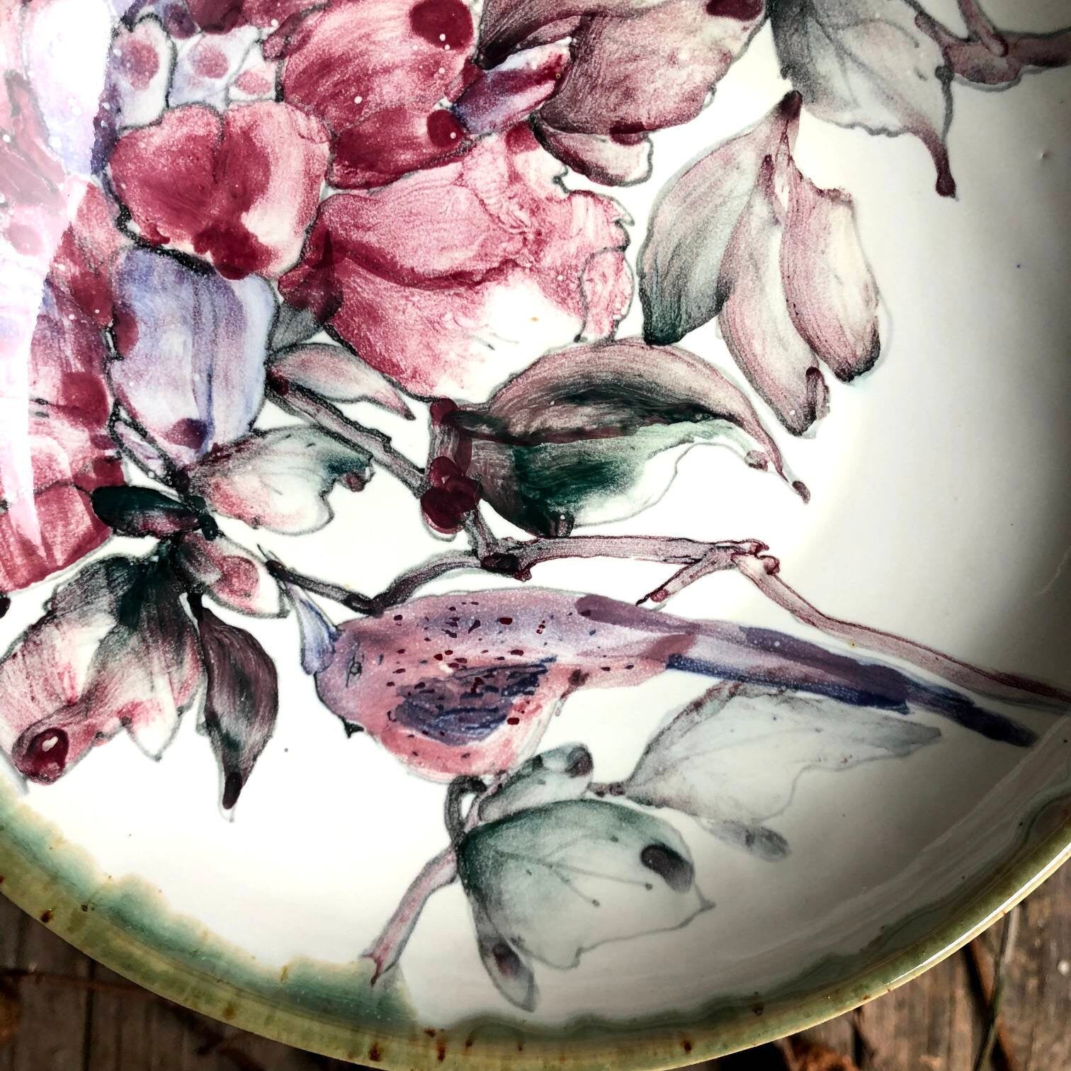 Bowl peonies