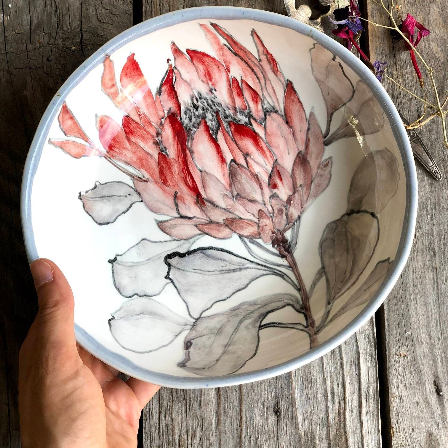 Serving Protea bowl