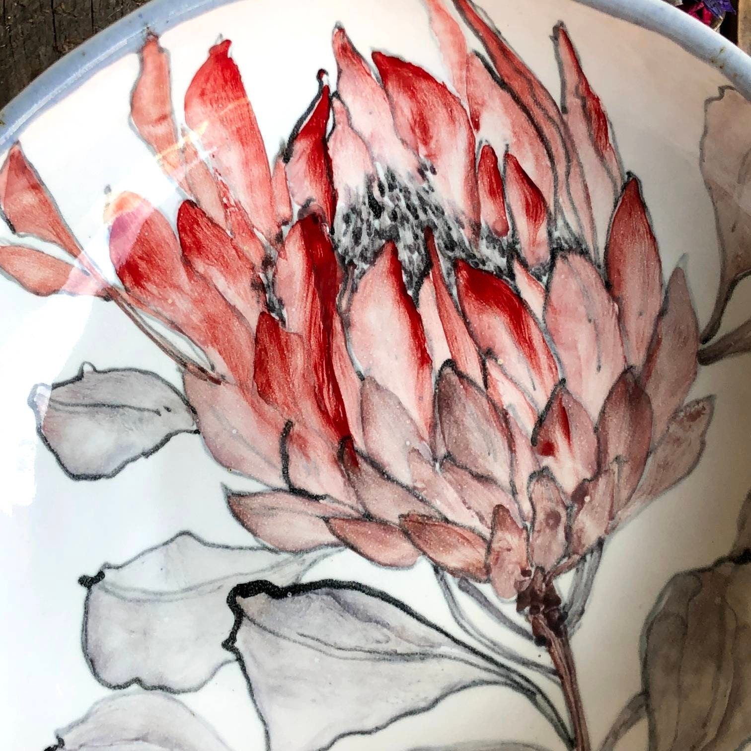 Serving Protea bowl