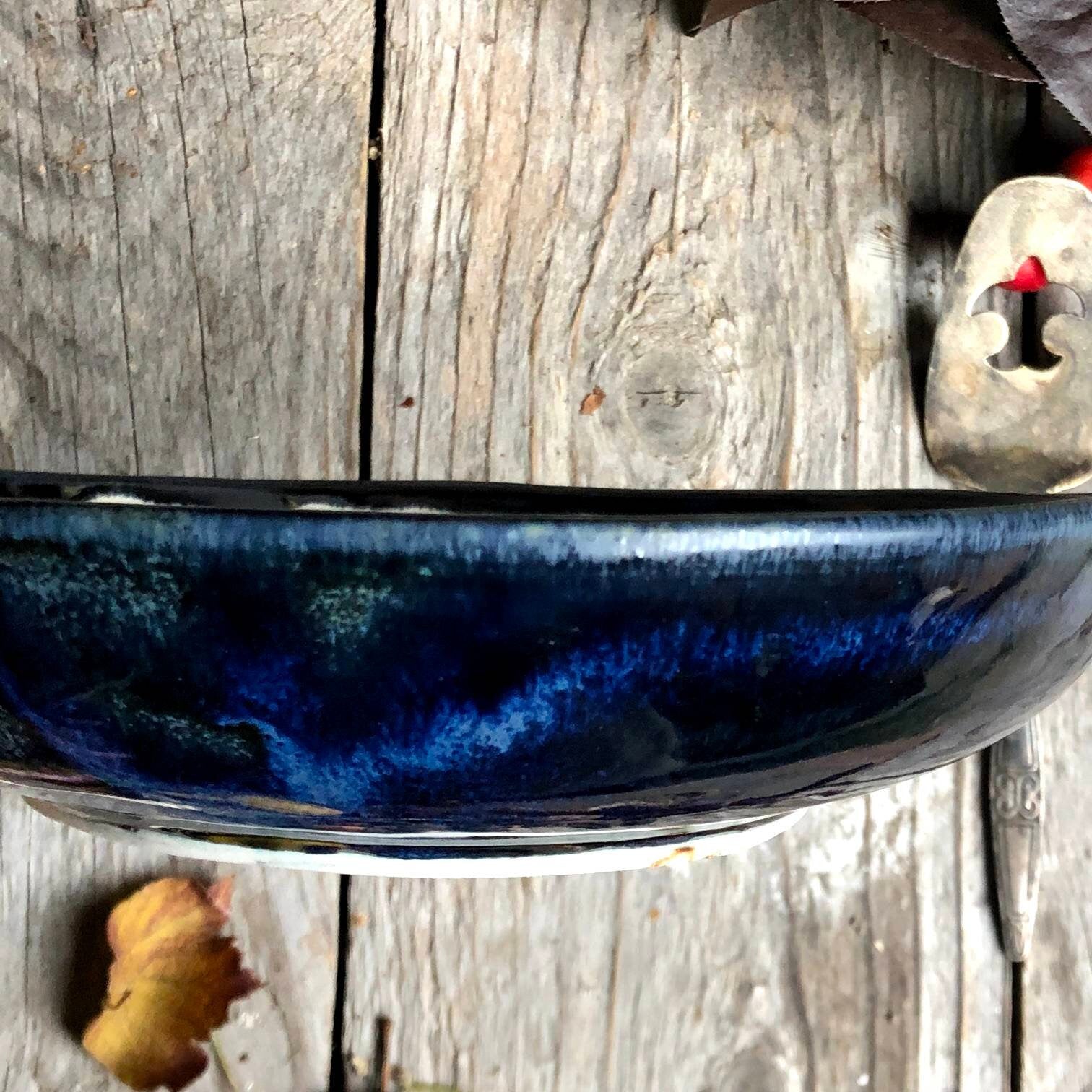 Salad Bowl porcelain blackberry